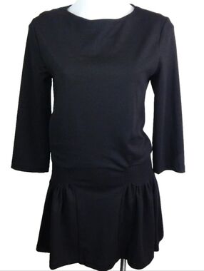 Modern Citizen Pleated Drop Waist Dress